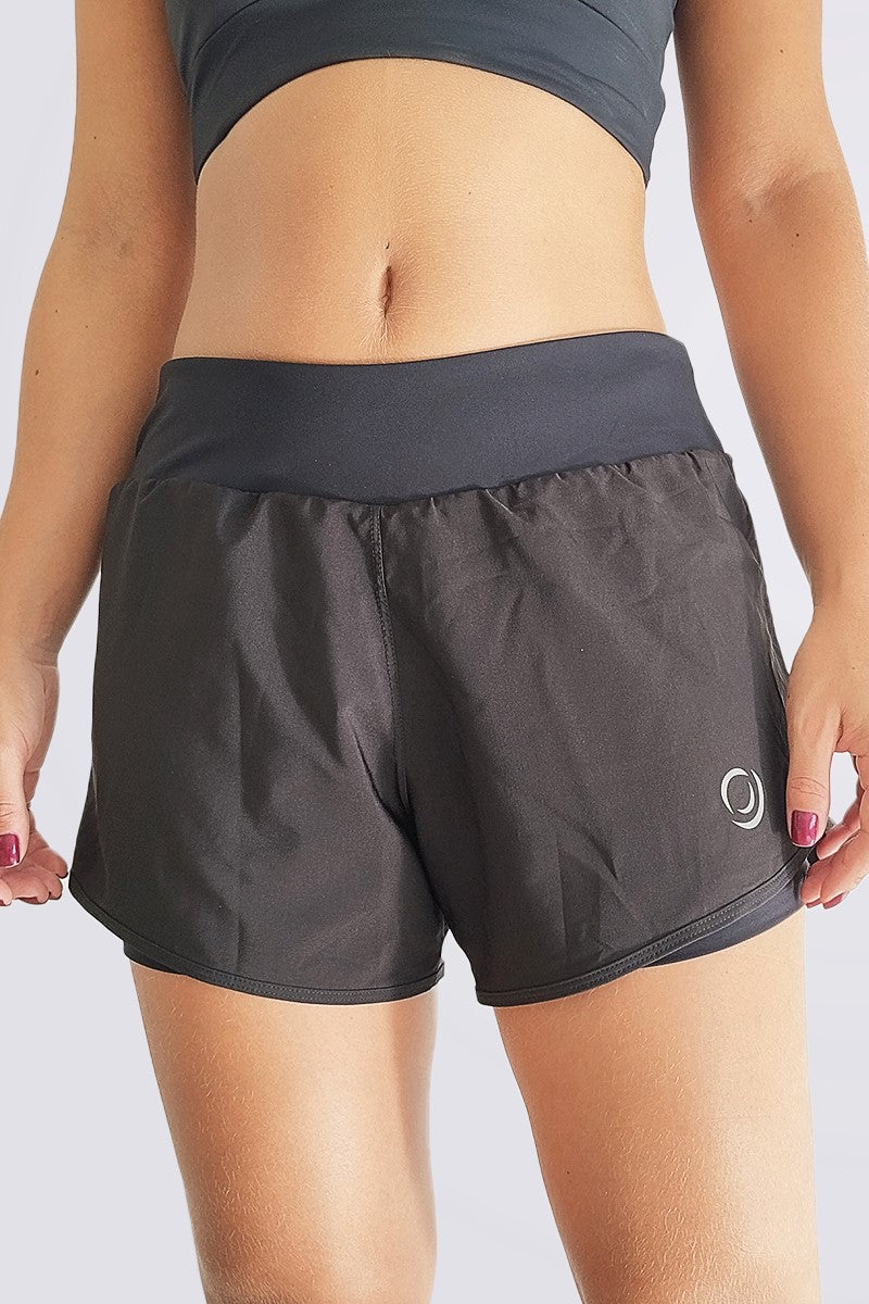 Short Feminino Running 2 em 1 RH Sports